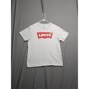 Levis Short Sleeve Men's Large Color Gray T Shirt
